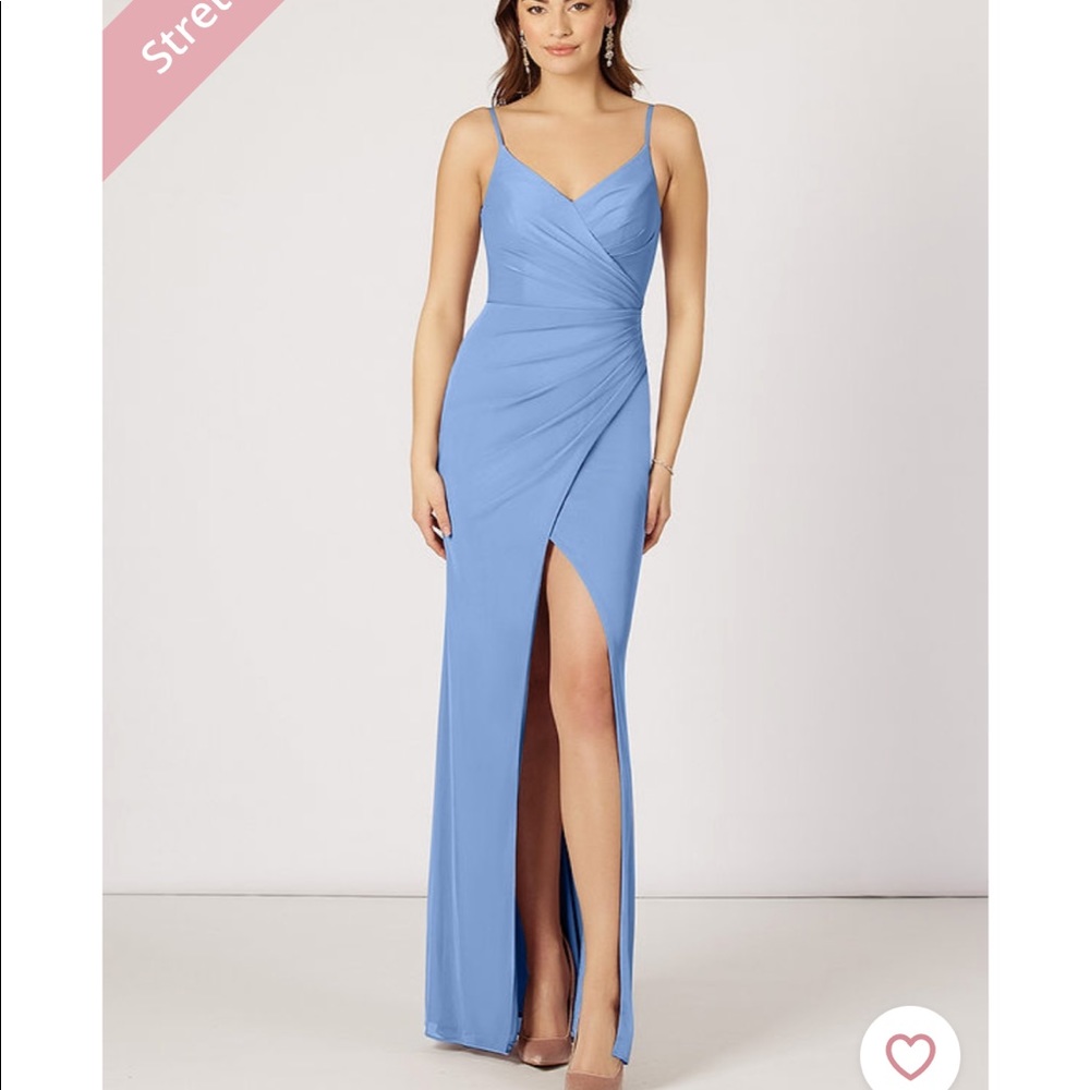 Azazie Adley Steel Blue